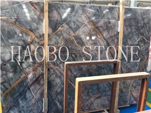 Haobo Customized Cut to Size China Quarry Natural Stone Factory Good Price&Service Exotic Red Jade Marble Slab Polished for Luxury Interior Decoration