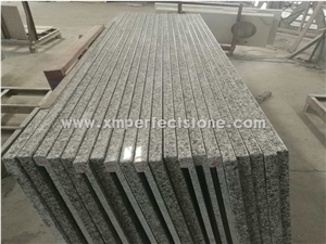 96"X26",108"X26",3/4" Thickness Prefab Granite,Chinese Swan White/Grey Granite Countertop for Hotel, Residential Project