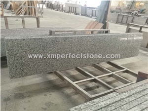 96"X26",108"X26",3/4" Thickness Prefab Granite,Chinese Swan White/Grey Granite Countertop for Hotel, Residential Project