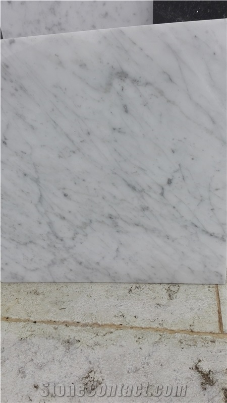 Carrara White Marble Tiles in Stock