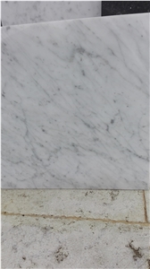 Carrara White Marble Tiles in Stock