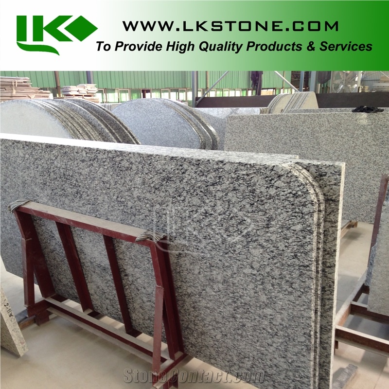 Spray White Countertops, Sea Wave White Countertops, Spray White Kitchen Tops, Sea Wave White Bar Top, Sea Wave White Island, Spray White Vanity Top