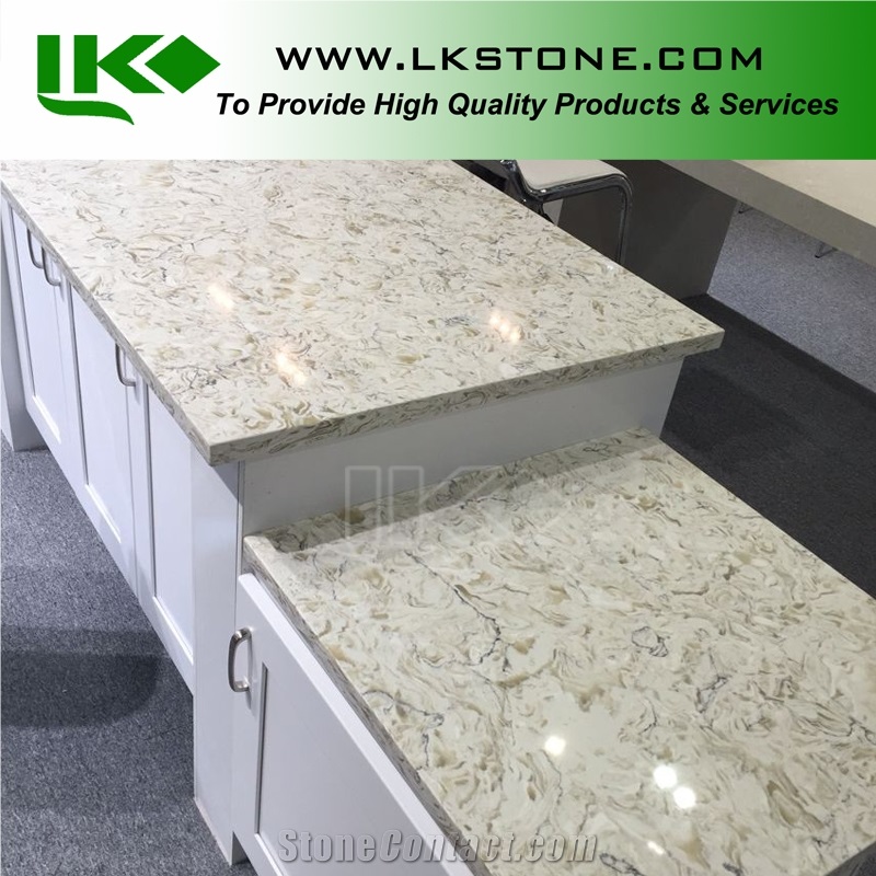 Veined Quartz Stone Countertops, Multicolor Quartz Stone Tops, Veined Quartz Stone Top, Multicolor Quartz Stone Countertop, Multicolor Kitchen Top
