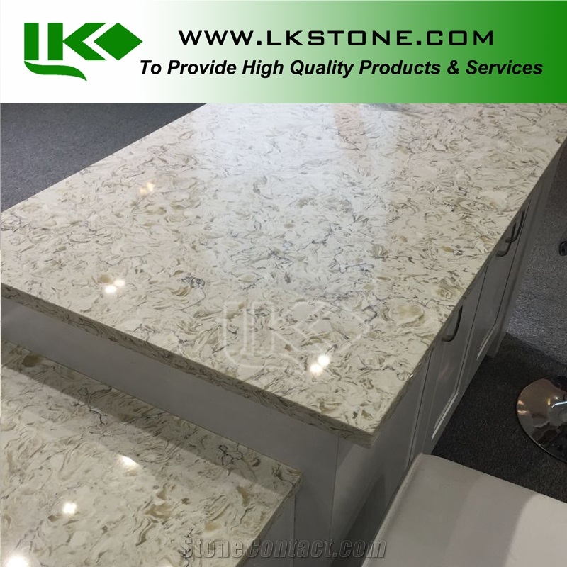 Veined Quartz Stone Countertops, Multicolor Quartz Stone Tops, Veined Quartz Stone Top, Multicolor Quartz Stone Countertop, Multicolor Kitchen Top