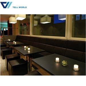 Corian White Gloss Dining Table