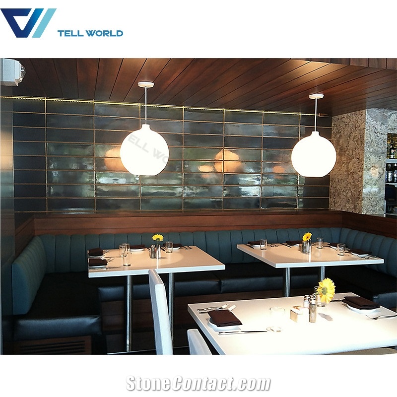 Dininag Table Set Marble Chair and Table for Restaurant