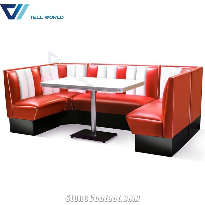 Dininag Table Set Marble Chair and Table for Restaurant