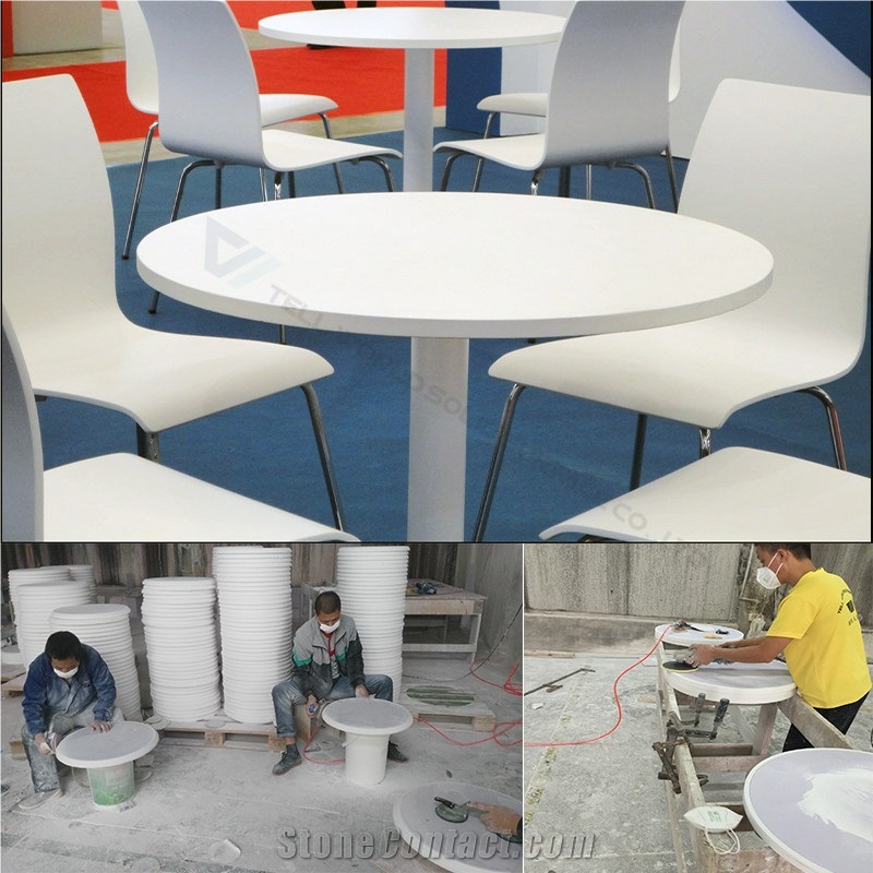 Fancy Restaurant Dining Table Food Court Dining Tables