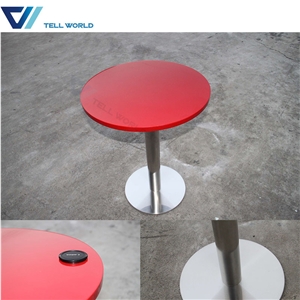 Marble Round Dining Table Modern Table and Chair Sets