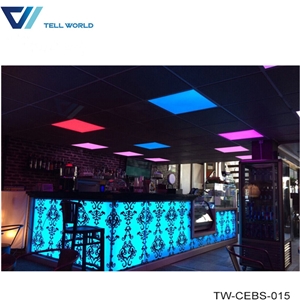 Nightclub Bar Counter Design Artificial Stone Bar Countertop