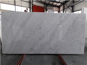 Bianco Veins Slabs & Tiles, Greece White Marble