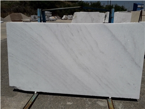 Bianco Veins Slabs & Tiles, Greece White Marble