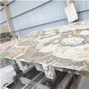 Classic Splashed Gray Jade Onyx Stone Antique Gray Onyx