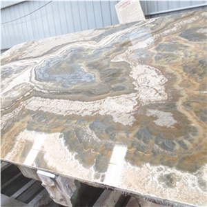 Classic Splashed Gray Jade Onyx Stone Antique Gray Onyx