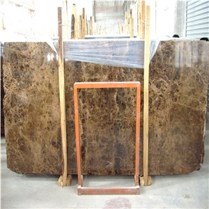 Spanish Marron Emperador Dark Gold Marble Slabs