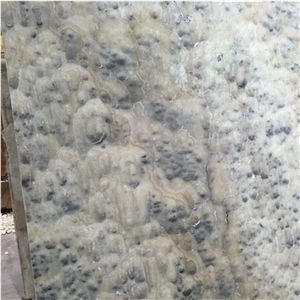 Turkey Demirci Gray Color Onyx Stone Cloudy Gray Onyx Slabs