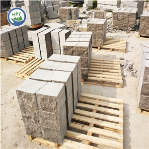 Blue Limestone Wall Stone,Mushroom Wall,Mushroomed Stone,Split Face Mushroom Stone