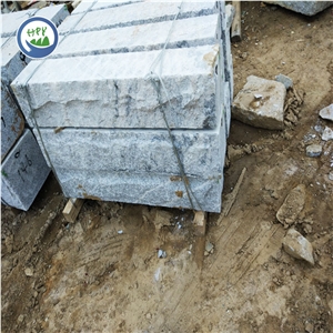 White Granite Wall Stone,Mushroom Wall,Mushroomed Stone