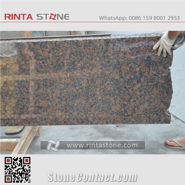 Balitc Brown Sd Granite Antique Marron Engineered Solid Surface Stone Bathroom Vanity Top Semiprecious Bath Countertop Custom Crystallized Kitchen Top
