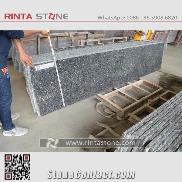 Brotsoe Silver Pearl Granite Norway Lundhs Blue Stone Slab Thin Tile Countertop Solid Surface Vanity Top