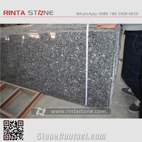 Brotsoe Silver Pearl Granite Norway Lundhs Blue Stone Slab Thin Tile Countertop Solid Surface Vanity Top