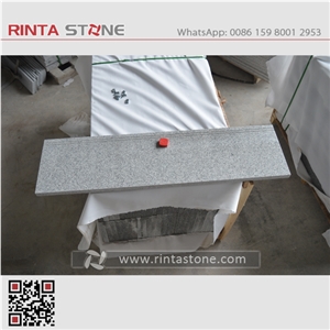 G603 China Natural Cheap Light Sesame Grey Granite New Crystal White Stone Barry Gray Stairs Steps Risers Stair Treads Staircase Riser