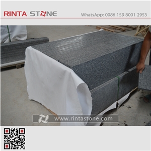 G603 China Natural Cheap Light Sesame Grey Granite New White Bacuo Stone Barry Gray Solid Surface Stair Step Riser Treads Staircase for Garden