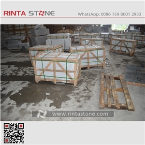 G603 China Natural Cheap Light Sesame Grey Granite New White Bacuo Stone Barry Gray Solid Surface Stair Step Riser Treads Staircase for Garden
