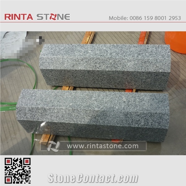G603 Granite Crystal White Padang Light Pepperino New Bianco Sesame Gray Grey Hubei Suizhou Royal Ice Impala Silver Bella Rosa Beta Kerbstone