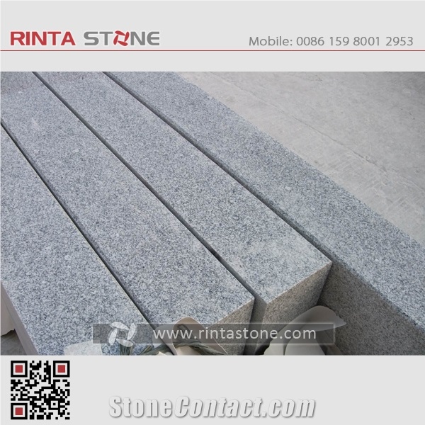 G603 Granite Crystal White Padang Light Pepperino New Bianco Sesame Gray Grey Hubei Suizhou Royal Ice Impala Silver Bella Rosa Beta Kerbstone