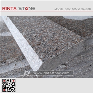 G648 Zhangpu Red Granite Polished Slabs Tiles for Wall Flooring Covering Kitchen Countertops Bar Top Desk Tops Natural Building Stone