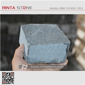 G654 Impala Black China Natural Cheap Dark Grey Granite Gray Cobble Stone