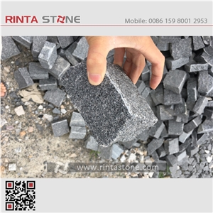 G654 Padang Black China Natural Cheap Dark Grey Granite Gray Cobble Stone