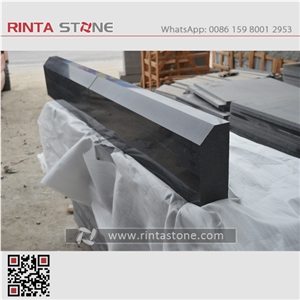 G654 Padang Black China Natural Cheap Dark Grey Granite Polished Flamed Sesame Gray Kerbstone Kerbs Road Side Curb Stone Curbstone
