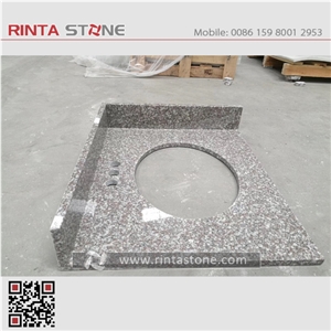 G664 Luoyuan Cherry Red Granite Vanity Top