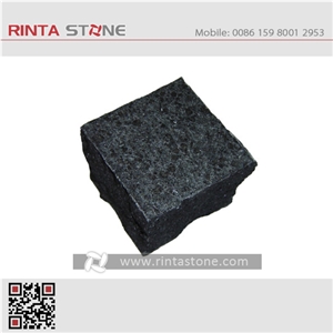 G684 Fuding Black Pearl Basalt China Natural Cheap Beauty Flamed Stone Slabs Floor Wall Thin Tiles