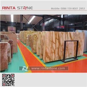 Giallo Siena Golden Yellow Marble Gangsaw Slabs
