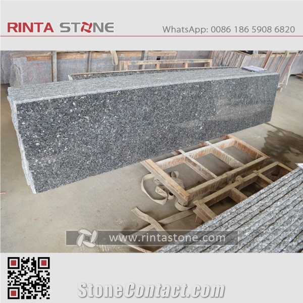 Silver Pearl Blue Granite Norway Labrador Tx Larvik Blue Pearl #5 Natural Stone Big Slab Tile Wall Cladding Countertop