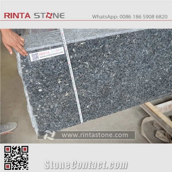 Silver Pearl Blue Granite Norway Labrador Tx Larvik Blue Pearl #5 Natural Stone Big Slab Tile Wall Cladding Countertop
