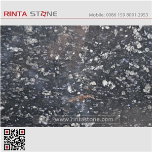 Starry Sky Blue Star Granite Platinum Black G702 Galaxy Slabs Wall Floor Covering Natural Stone Night Rose Highlights Ginga Vatas