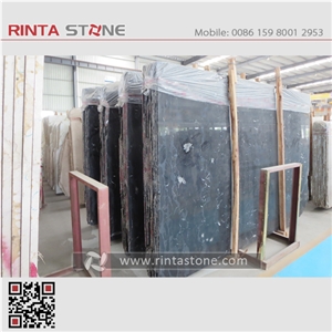 Swan Black Marble China Natural Stone Big Slabs Tiles