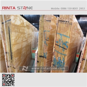 Yellow Siena Royal Brocatello Marble Gangsaw Slabs