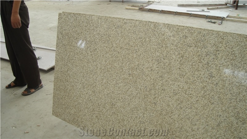 Golden Yellow Granite Slabs & Tiles, Chinese Yellow Granite