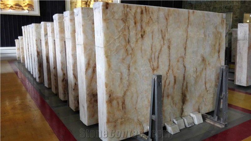 Polished Natural Stone China Quarry Manufactory Golden Yellow Onyx Slabs & Tiles, Exclusive Product, Wall and Floor Cladding Covering