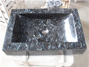 Blue Peal Granite Basins,Rectangle Sinks,Bathroom Vessel Sinks,Wash Bowls