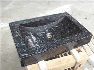 Blue Peal Granite Basins,Rectangle Sinks,Bathroom Vessel Sinks,Wash Bowls