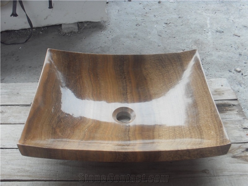 Brown Wooden Marble Sinks,Vessel Sinks,Bathroom Basins,Wooden Marble Sinks,Hotel Wash Basins