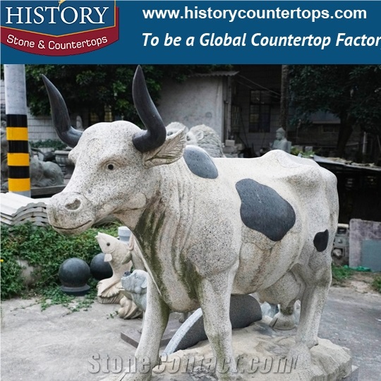 Historystone Animal Sculptures Ideas is Western Statues with Natural Garanite Stone