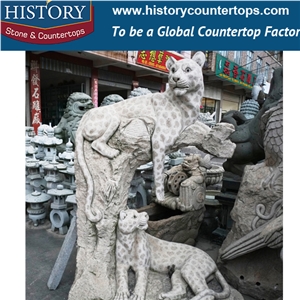 Historystone Animal Sculptures Ideas is Western Statues with Natural Garanite Stone