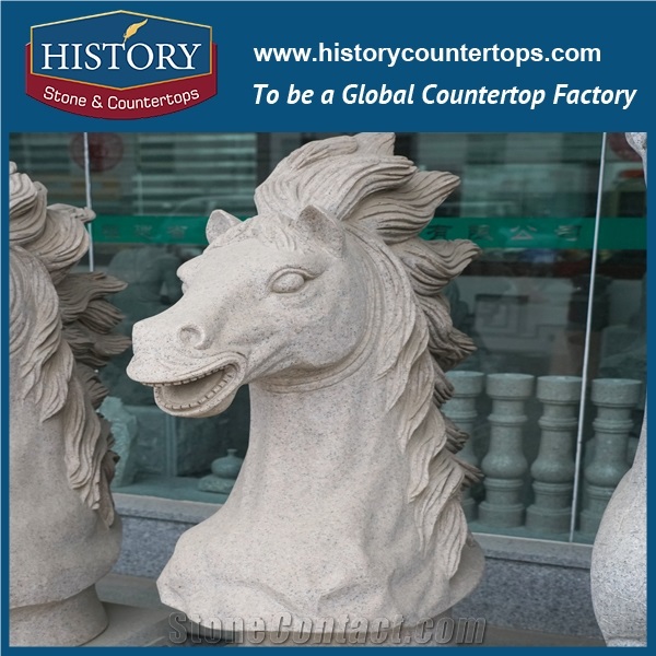 Historystone Animal Sculpures for Landscape in the Garden with Granite Stone